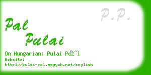 pal pulai business card